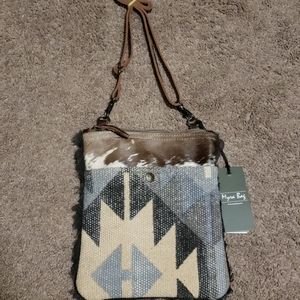 Myra "Beary Hairy" Small crossbody bag